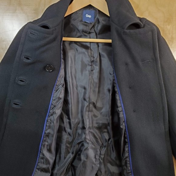 Gap Double-Breasted Wool Pea Coat - Picture 7 of 11